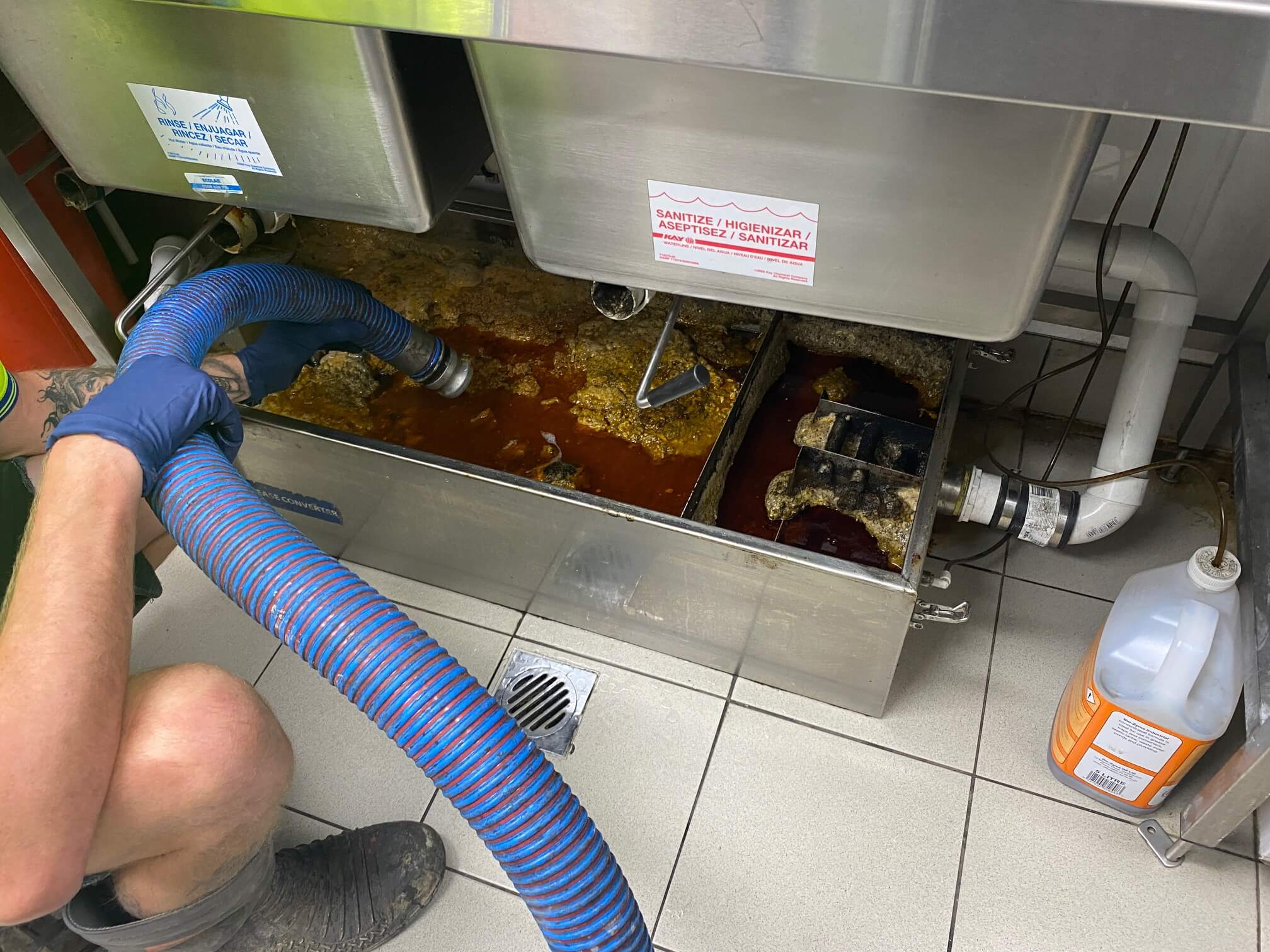 Grease Trap Cleaning in North Potomac
